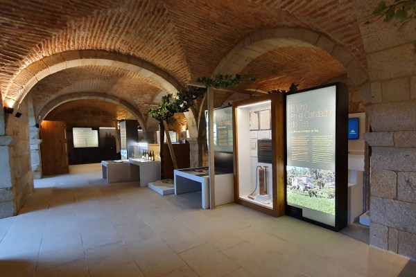zona histórica en el museo da ciencia do viño de salvaterra do miño
